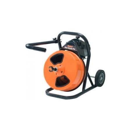 General Wire Spring General Wire MRP-D Mini-Rooter Pro Drain/Sewer Cleaning Machine W/75' x 1/2" Cable & 4 Pc Cutter Set MRP-D
